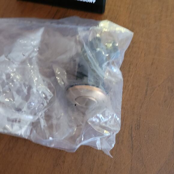 KRAUS KWDB-20BB Garbage Disposal Air Switch Button Brushed brass New - Picture 4 of 7